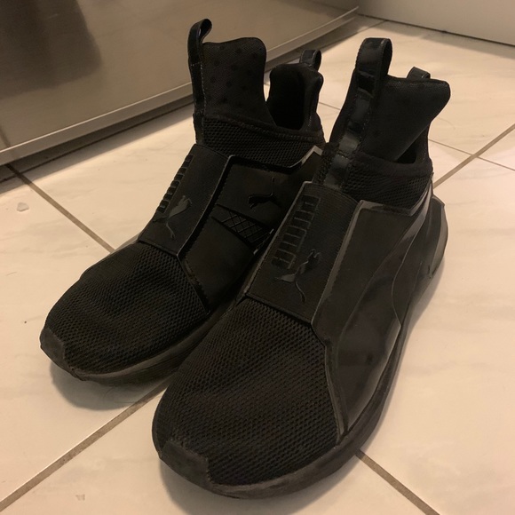 Fenty By Rihanna Fierce Shine High Top Sneaker - Picture 2 of 4